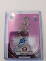 Leny Yoro Auto RC / 250 Pink Shimmer UCC Chrome 2024 Losc Lille Topps Chrome