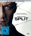 SPLIT (JAMES MCAVOY, KIM DIRECTOR,...)  4K UHD ULTRA HD + BLU-RAY NEU 