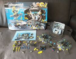 PLAYMOBIL 9250 Top Agents - DR. DRONE'S COMMAND CENTER inkl. OVP u. Anleitung