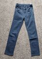 Kinder Jeans Gr. 140 Jeanshose Hose grau dunkelgrau anthrazit 