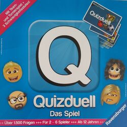 Quizduell - Das Spiel Ravensburger 27207 Gesellschaftsspiel für 2-6 Spieler TOP