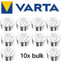 VARTA | V13GA LR44 AG13 | Alkaline | 1,5V | Batterie Knopfzelle | Bulk 10x Stück