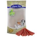 1 kg Entenbrust Streifen Leckerli Belohnung Hund hypoallergen Snack Lyra Pet®