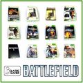 Battlefield 2, 3, 4, Bad Company & Hardline Games Xbox 360 Sehr guter Zustand