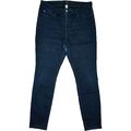 MAC 42 Jeans Hose d. blau Damen Stretch Straight Dream Skinny mid Rise W32 L30