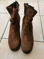 Tamaris Stiefeletten braun Gr. 38 neu 