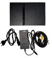 Sony Playstation 2 Konsole Slim Set Schwarz SCPH-79004 geprüft PAL sehr gut DE