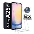 2x Für Samsung Galaxy A25 5G - Panzerfolie HD Displayschutz 9H Schutzglas