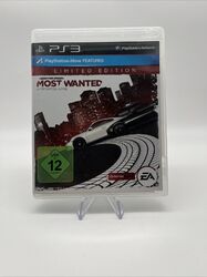 Need For Speed Most Wanted Sony PlayStation 3 PS3 Limited Edition