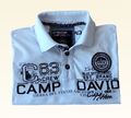 CAMP DAVID Herren Poloshirt Langarm Gr.M