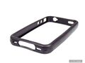 Fontastic Apple iPhone 4 4s Schutz Rahmen Bumper Hülle Case Schwarz FKIP4BPBL