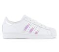 adidas Originals Superstar J Damen Sneaker Weiß FV3139 Freizeit Schuhe Leder NEU