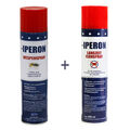 3 x 400 ml Flohspray + 3 x 400 ml Wespenspray im SET IPERON® + Zeckenhaken