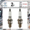 2x ORIGINAL® Denso U24FSR-U Zündkerze