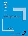 Skript Rechtsgeschichte von Schröder, Rainer | Buch | Zustand akzeptabel