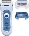 Braun Silk-épil Lady Shaver Damenrasierer Elektrisch 3-in-1 Rasierer Peeling