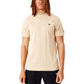 New Era Herren Essentials kurzärmeliges Freizeit-T-Shirt mit Rundhalsausschnitt - beige -