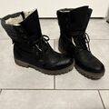 Rieker Damen Stiefel Stiefelette Boots Schwarz Gr. 38