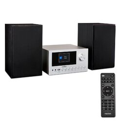 MEDION LIFE P85003 Micro Audio System DAB+ UKW Radio 2,8“ TFT Bluetooth CD USB9 Soundvoreinstellungen, 2x 150W max., dimmbar 3 Stufen