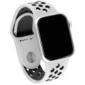 Apple Watch Nike+ Series 5 [GPS, inkl. Sportarmband platin/schwarz] 44mm Alumi G