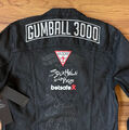 100%ORIG GUESS X GUMBALL 3000 MAY 2015 RACINGJACKE DENIM JACKE DILLON GR.S BLACK