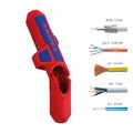 KNIPEX 169501 Universal-Abmantelungswerkzeug - ErgoStrip® - 135 mm