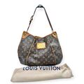 Louis Vuitton Tasche Galliera MM Canvas Leder braun Schultertasche Handtasche