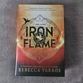 Iron Flame (The Empyrean, 2), Yarros, Rebecca 1st Edition, Black Edges. Wie Neu