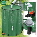 PVC Faltbare Regenwassertonne Regenwasserfass Regenwassertank mit Hahn Tank 500L