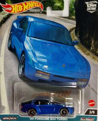 Hot Wheels Premium ´89 PORSCHE 944 TURBO CANYAN WARRIORS CAR CULTURE