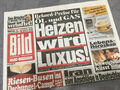 Bildzeitung vom 01.12.2011 * Geschenk zur Geburt * Riesen Busen Dschungelcamp