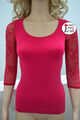 Wolford Flower Lace Spitze Pullover Sweater Extra Small magenta Pink