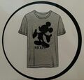 Mickey Mouse / Männer T-Shirt grau / Größe M