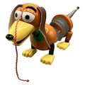 Disney Toy Story Dackel Ziehtier Slinky Dog Spirale 58cm Braun Retro Poof Slinky