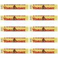 10 x Toblerone Feine Schweizer Milchschokolade mit Honig & Mandel-Nougat je 100g