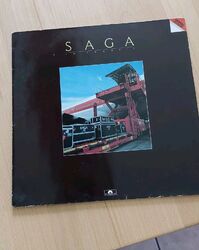 Saga In Transit Polydor 2374200 Vinyl 12“ LP 1982