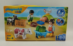 Neu - OVP - Playmobil  1-2-3 - Spielspaß auf dem Bauernhof - 2. Wahl