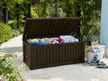 Keter Rockwood Kissenbox Gartenbox Box Truhe Auflagenbox Kissentruhe Gartentruhe