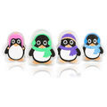 Nordstern Taschenwärmer Handwärmer Pinguin 4er Pack  - Wiederverwendbar 9 x 9 cm