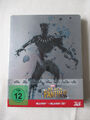 Blu-ray 3D + Blu-ray Steelbook, BLACK PANTHER mit Chadwick Boseman, NEUwertig