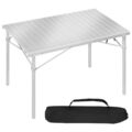 Campingtisch Klapptisch Arbeitstisch Gartentisch  Silber Aluminium klappbarer