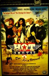 HOT   SHOTS   2  ~  Der  zweite  Versuch * KULT * Charlie Sheen * Lloyd Bridges 