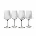 Spiegelau Rotweinglas Set LifeStyle 4-tlg., Weingläser, Kristallglas, 630 ml