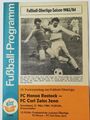 Stadion-Programm FC Hansa Rostock - FC CZ Jena  Saison 83/84