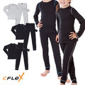 CFLEX POLARDRY Kinder Thermowäsche Set - Thermohemd & Hose Jungs Mädchen