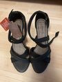 Marco Tozzi Sandalen Sandaletten Größe 40 neu schwarz