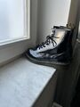 Doc Dr. Martens Schuhe Stiefel schwarz Lack Gr. 37