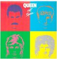 Queen Hot Space INSERT NEAR MINT Elektra Vinyl LP