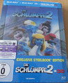 DIE SCHLÜMPFE 2 3D BLU-RAY LIMITED LENTICULAR STEELBOOK