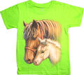 Kinder T-Shirt Kinder Shirt mit Pferde-Motiv in vielen Farben TOP Qualität 